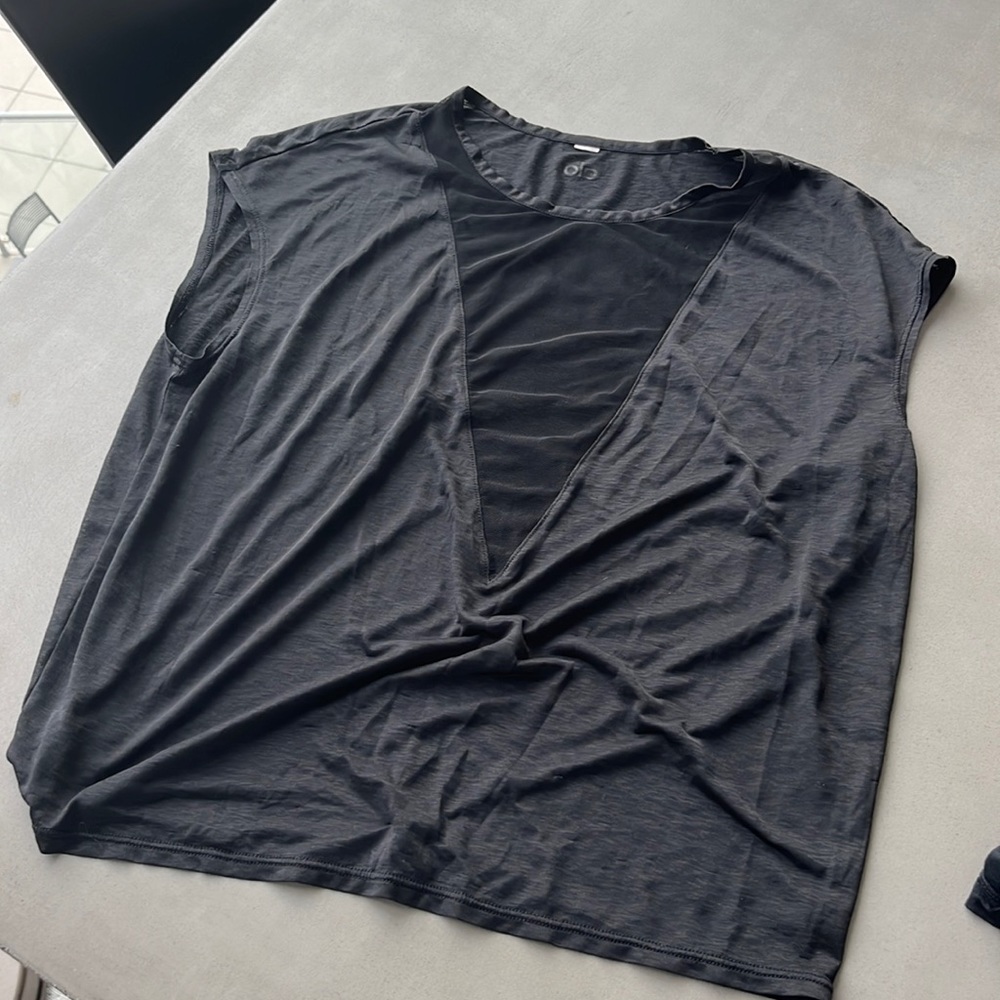 Alo sheer top